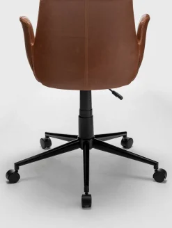 Bürostuhl Playtime - 64x65x81 cm - Braun/ PU-Kunstleder