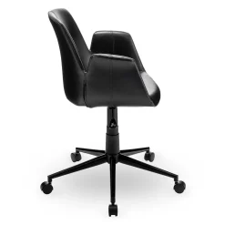 Bürostuhl Playtime - 55x60x84 cm - Schwarz/PU Kunstleder