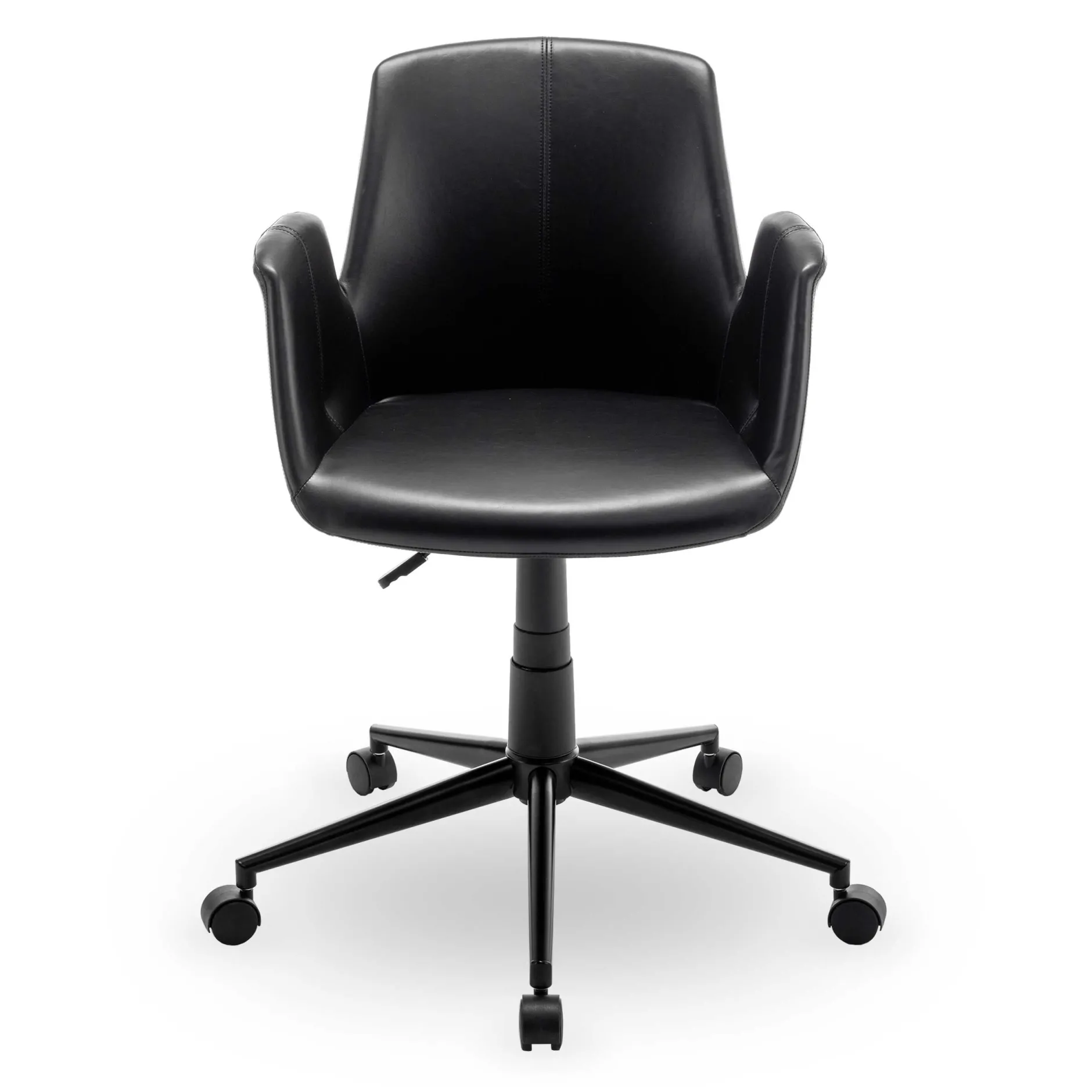 Bürostuhl Playtime - 55x60x84 cm - Schwarz/PU Kunstleder