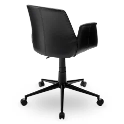 Bürostuhl Playtime - 55x60x84 cm - Schwarz/PU Kunstleder
