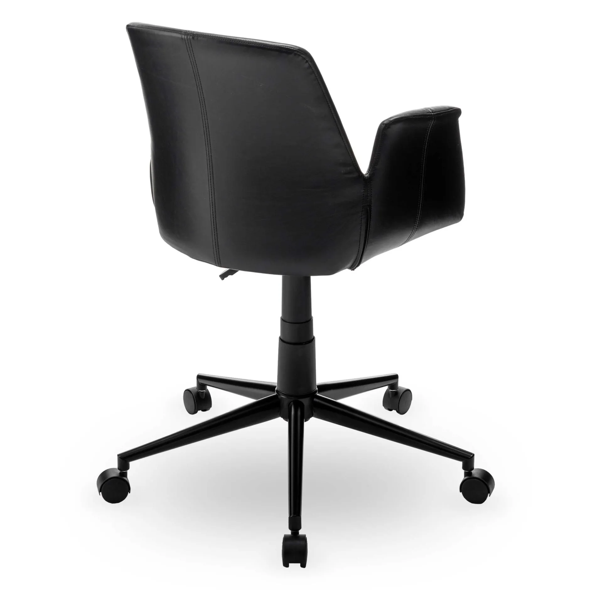 Bürostuhl Playtime - 55x60x84 cm - Schwarz/PU Kunstleder