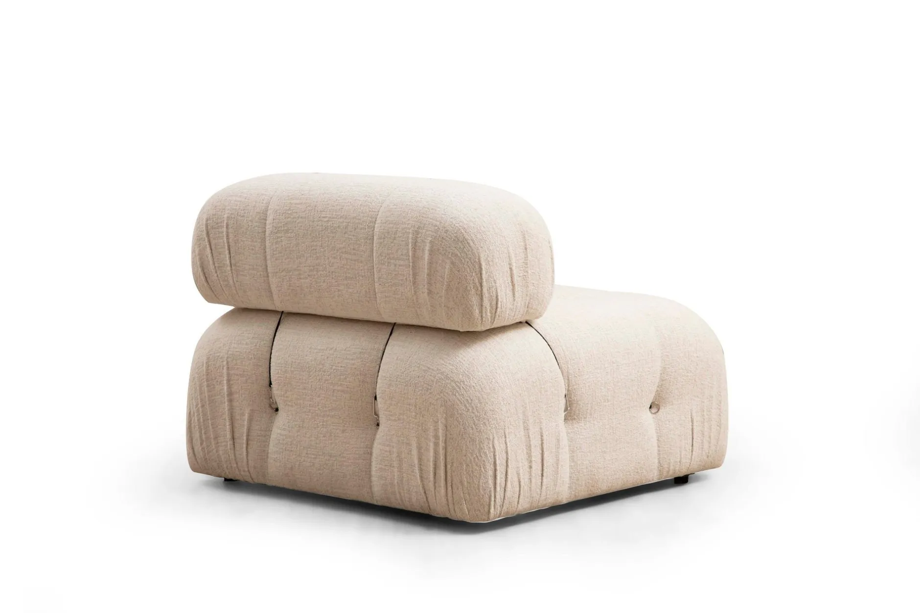 Bubble Ecksofa | BUCHENHOLZ / SPANPLATTE | Creme