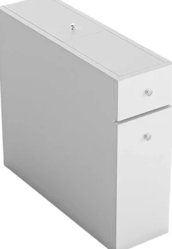 Calencia Badezimmerschrank | 100 % MELAMIN | Weiß