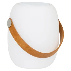 Cardiff LED-Lampe weiß mit Bluetooth-Lautsprecher