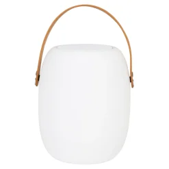 Cardiff LED-Lampe weiß mit Bluetooth-Lautsprecher