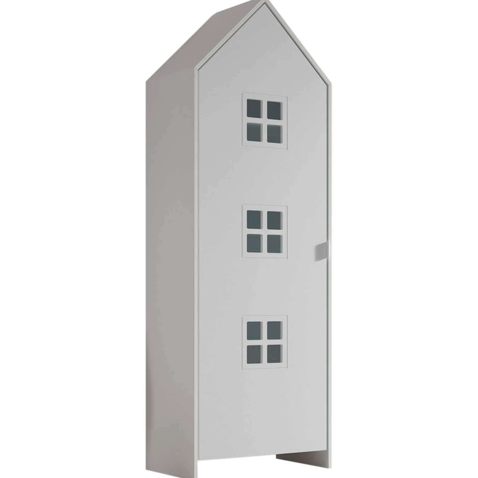 Casami Brügge 2-teiliger Kleiderschrank - 115x37x172 cm - Blau/Weiß