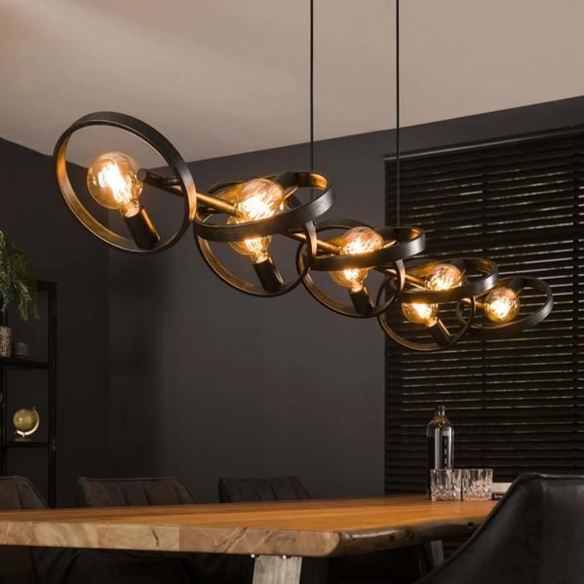 Charles-Charcoal Pendelleuchte