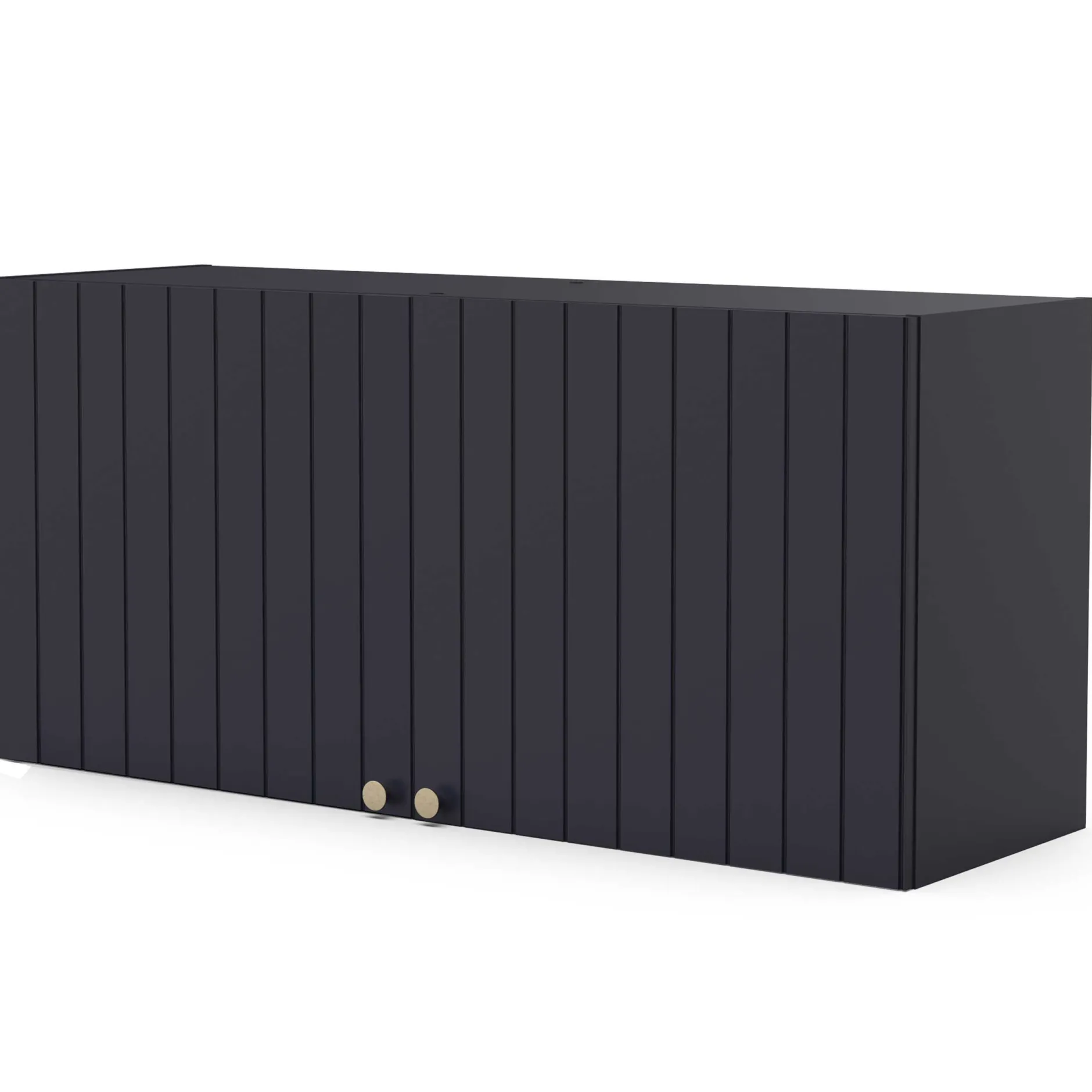 Chester Wandschrank - 120x37x55cm - 2 Türen - indigo