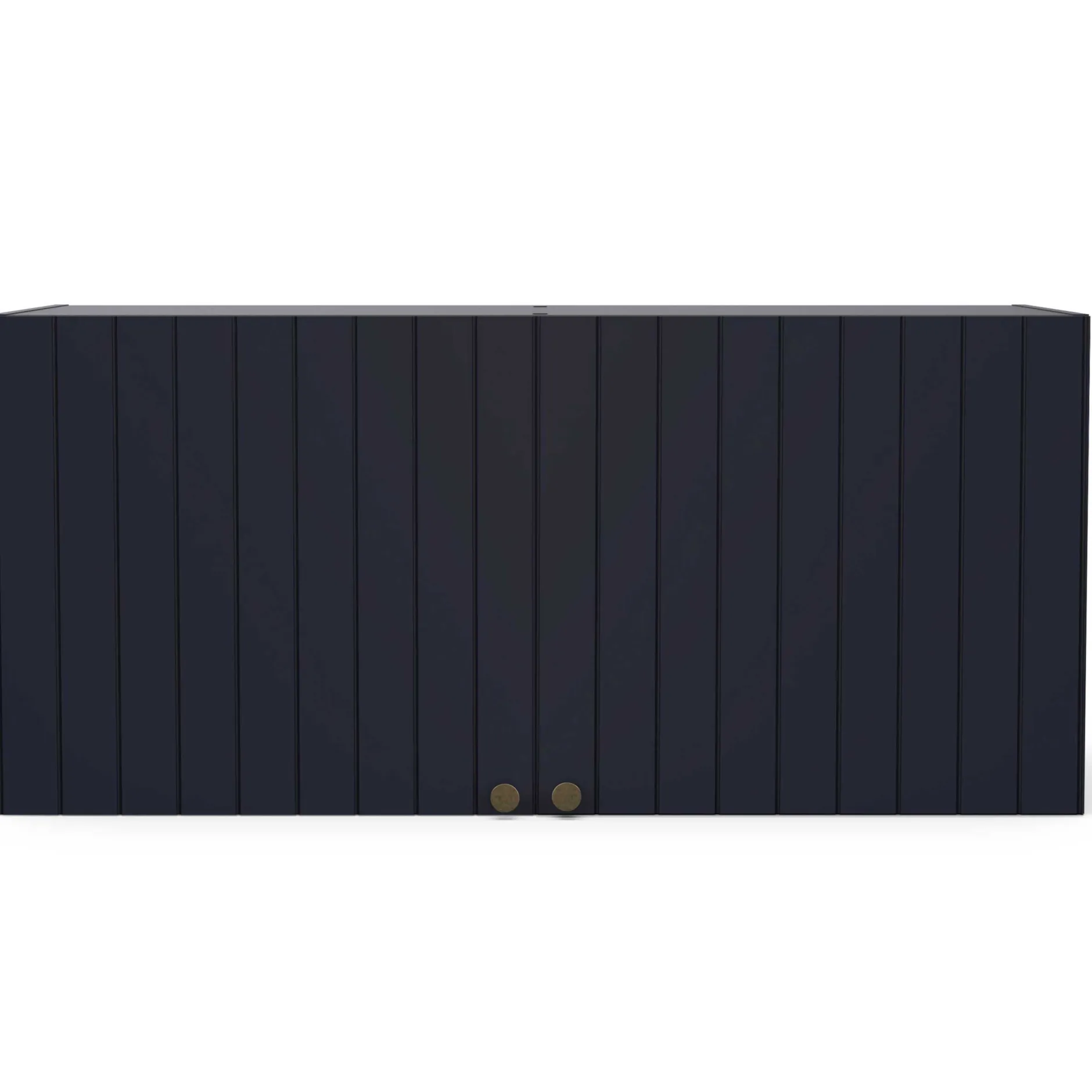 Chester Wandschrank - 120x37x55cm - 2 Türen - indigo
