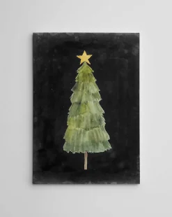 Christmas Bouquet Dekoratives Leinwandbild | Holzrahmen | 70 x 100 cm