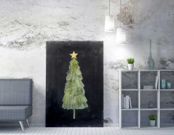 Christmas Bouquet Dekoratives Leinwandbild | Holzrahmen | 70 x 100 cm