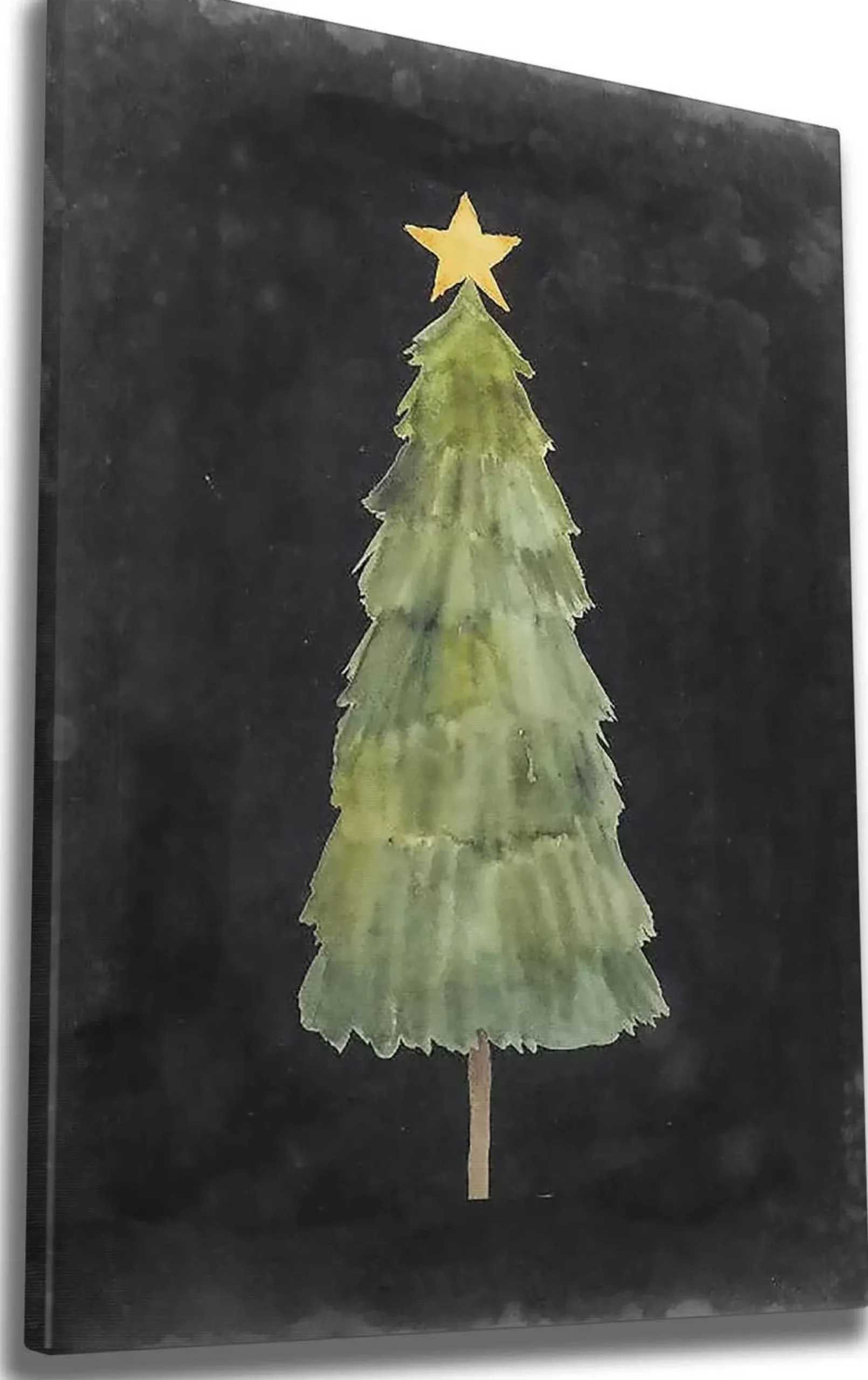 Christmas Bouquet Dekoratives Leinwandbild | Holzrahmen | 70 x 100 cm