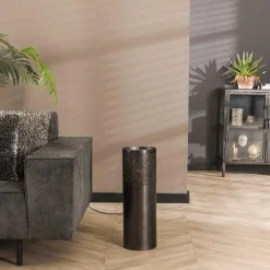 Cindra Stehleuchte 60 cm-schwarz nickel