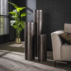 Cindra Stehleuchte 60 cm-schwarz nickel