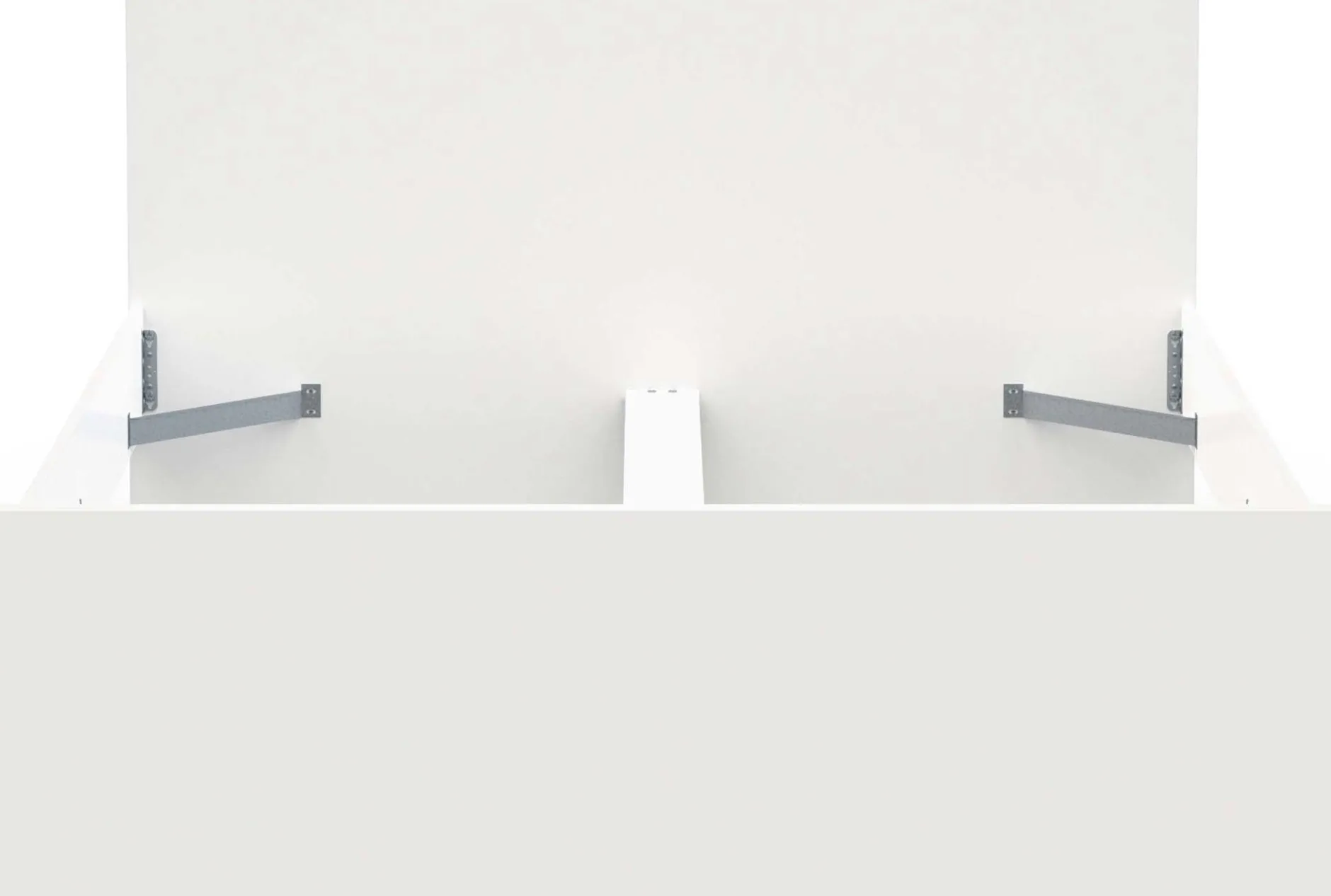 Clyde Doppelbett - 160x200cm - weiß