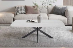 Couchtisch Barock | 130 x 70 x 45 cm | Grau