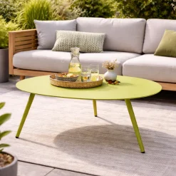 Couchtisch Burnie Aluminium Gescova - grün