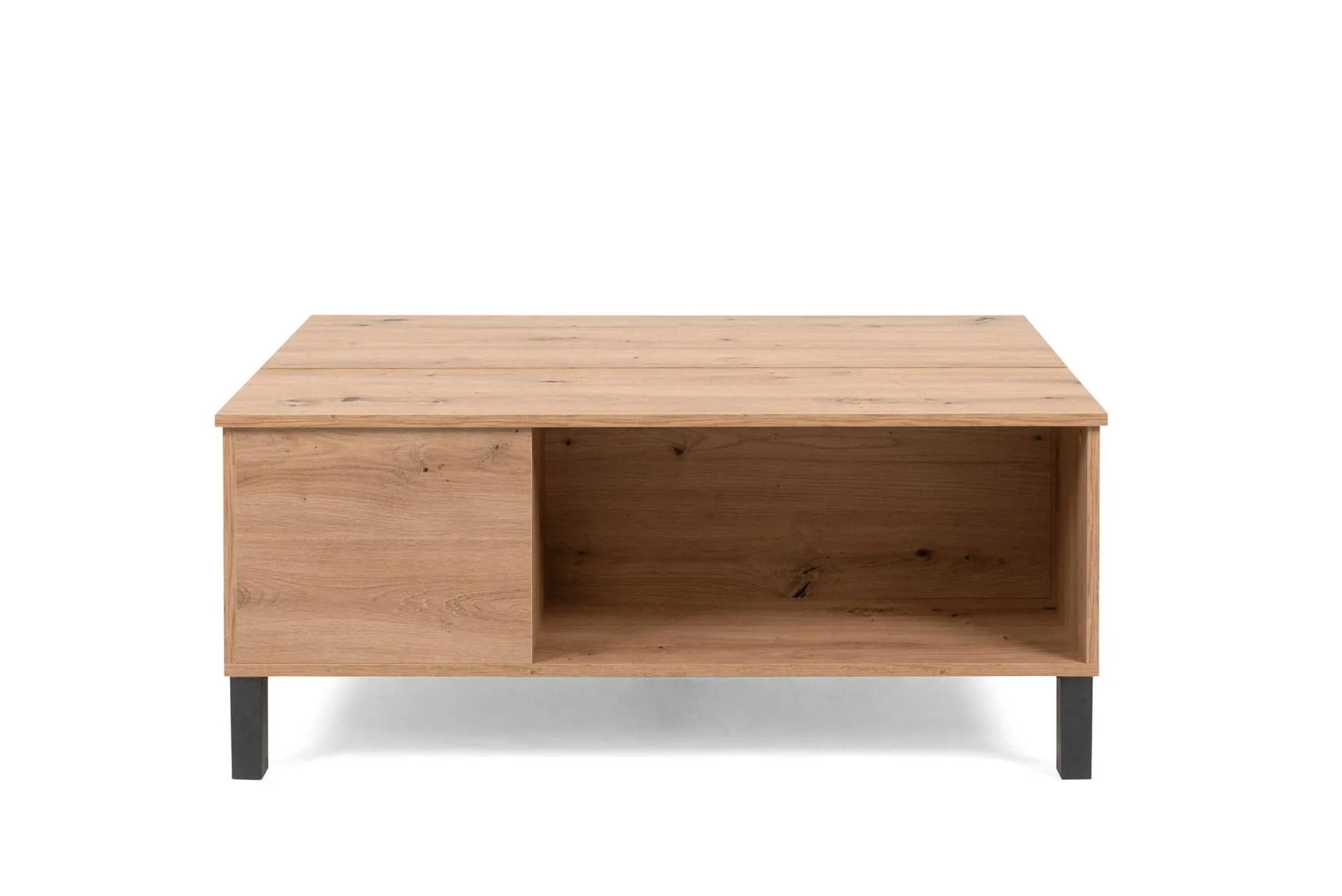 Couchtisch Comas 103x67 mit 1 Tür - Eiche