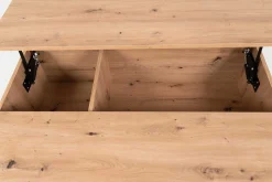 Couchtisch Comas 103x67 mit 1 Tür - Eiche