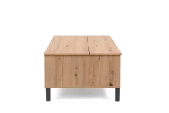 Couchtisch Comas 103x67 mit 1 Tür - Eiche