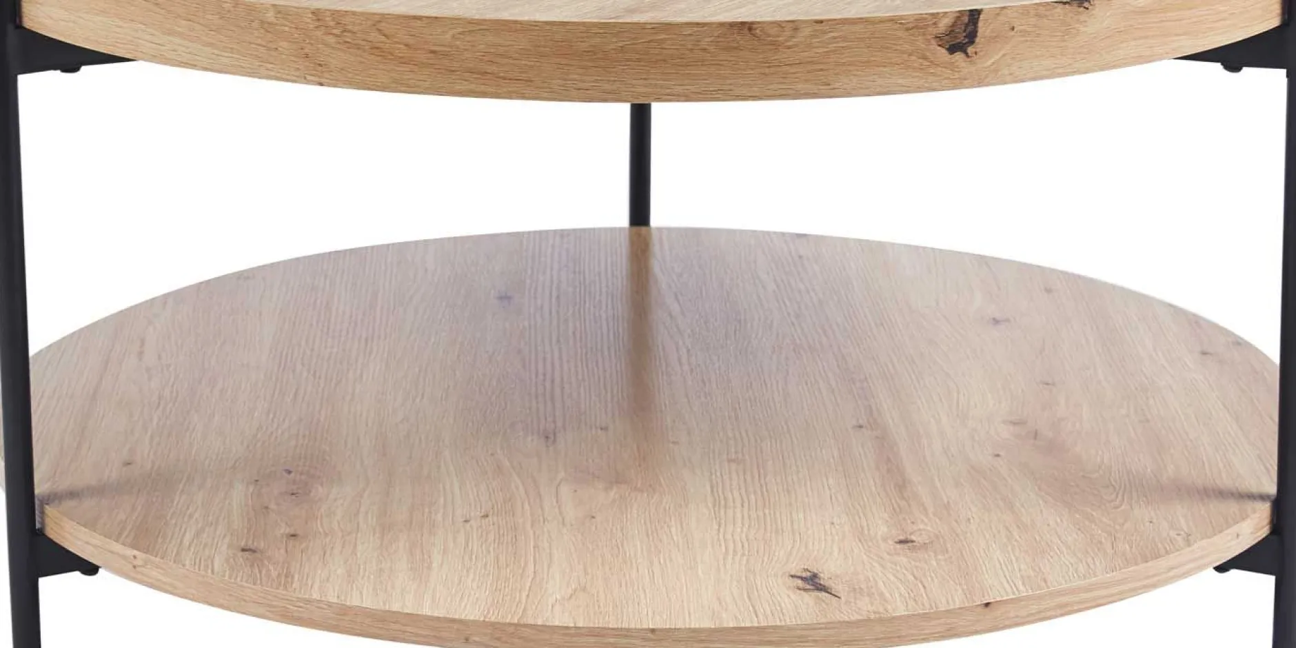 Couchtisch Davina | Ø80 x 40 cm | Old Oak Design
