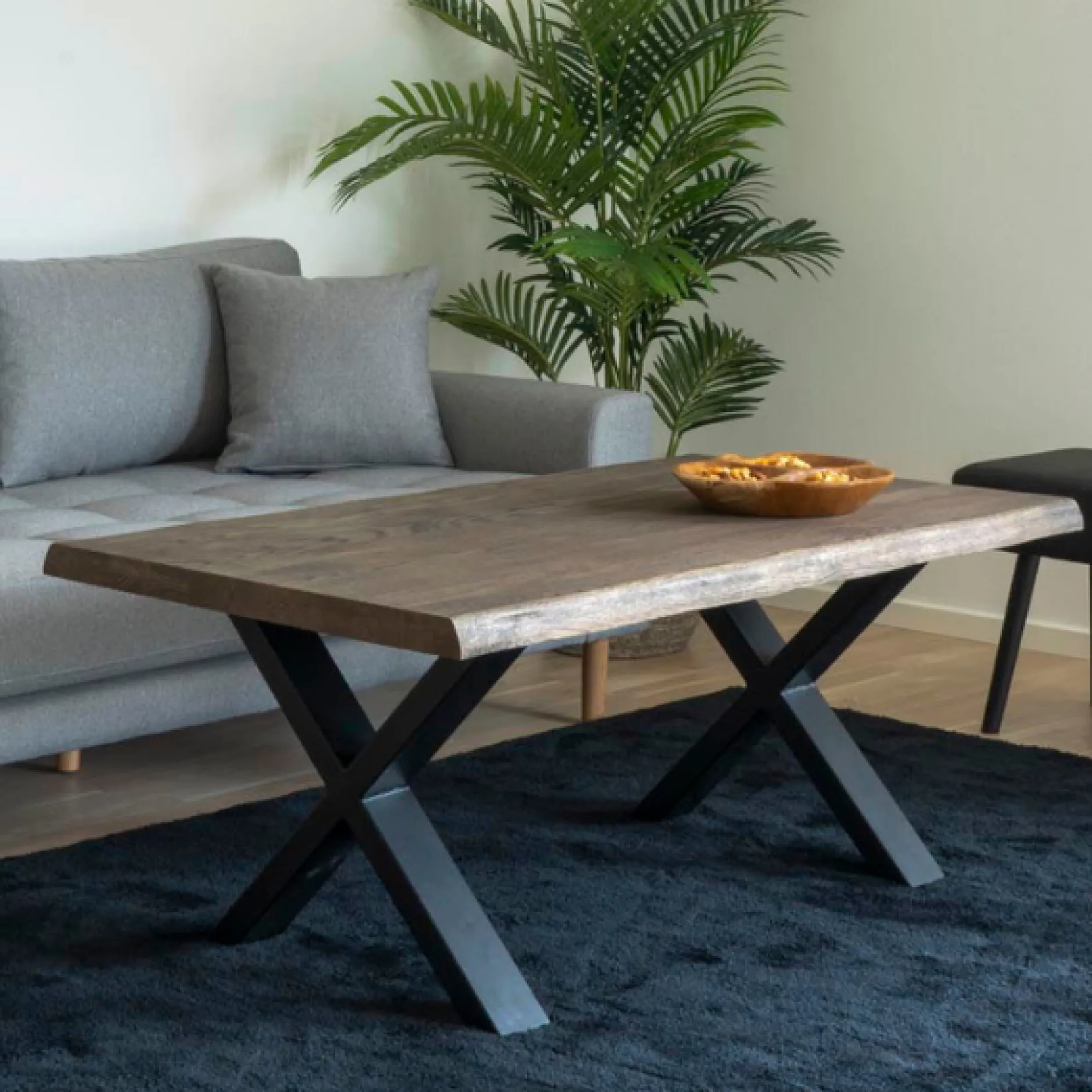 Couchtisch Eiche Natur - 70x120xh50 cm