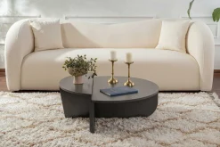 Couchtische Orion - 60x90x30cm - 2er Set - anthrazit
