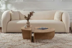 Couchtische Orion - 60x90x30cm - 2er Set - Eiche Dekor