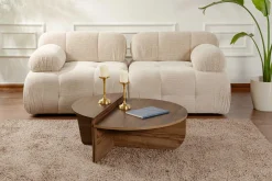 Couchtische Orion - 60x90x30cm - 2er Set - Dekor Nussbaum