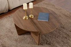 Couchtische Orion - 60x90x30cm - 2er Set - Dekor Nussbaum