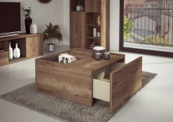 Couchtisch Frame - Eiche dunkel