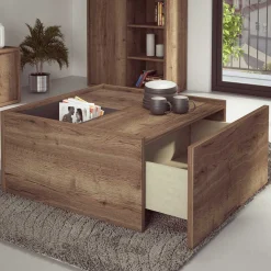 Couchtisch Frame - Eiche dunkel