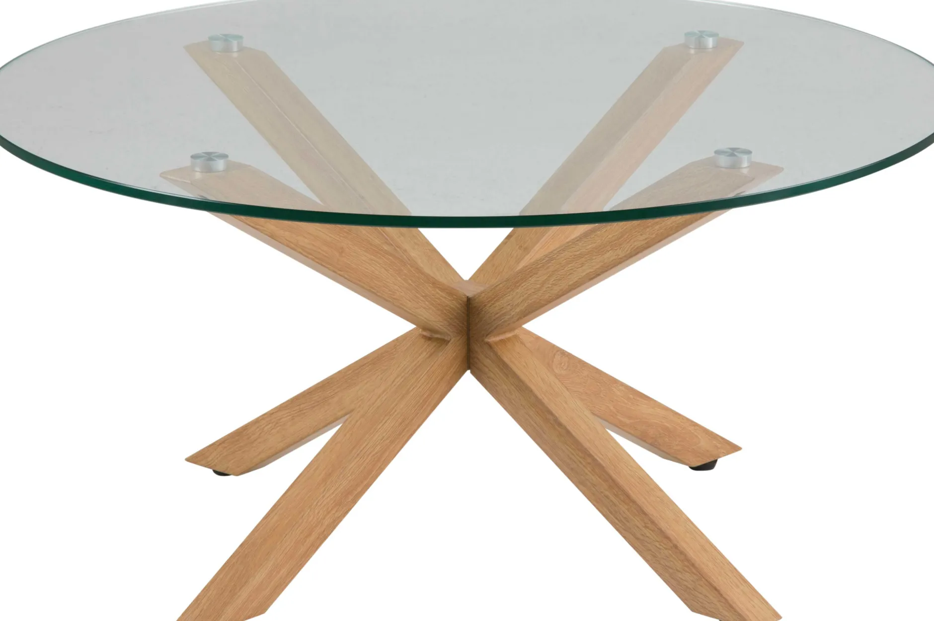 Couchtisch Hennie ø82cm - Eiche Dekor