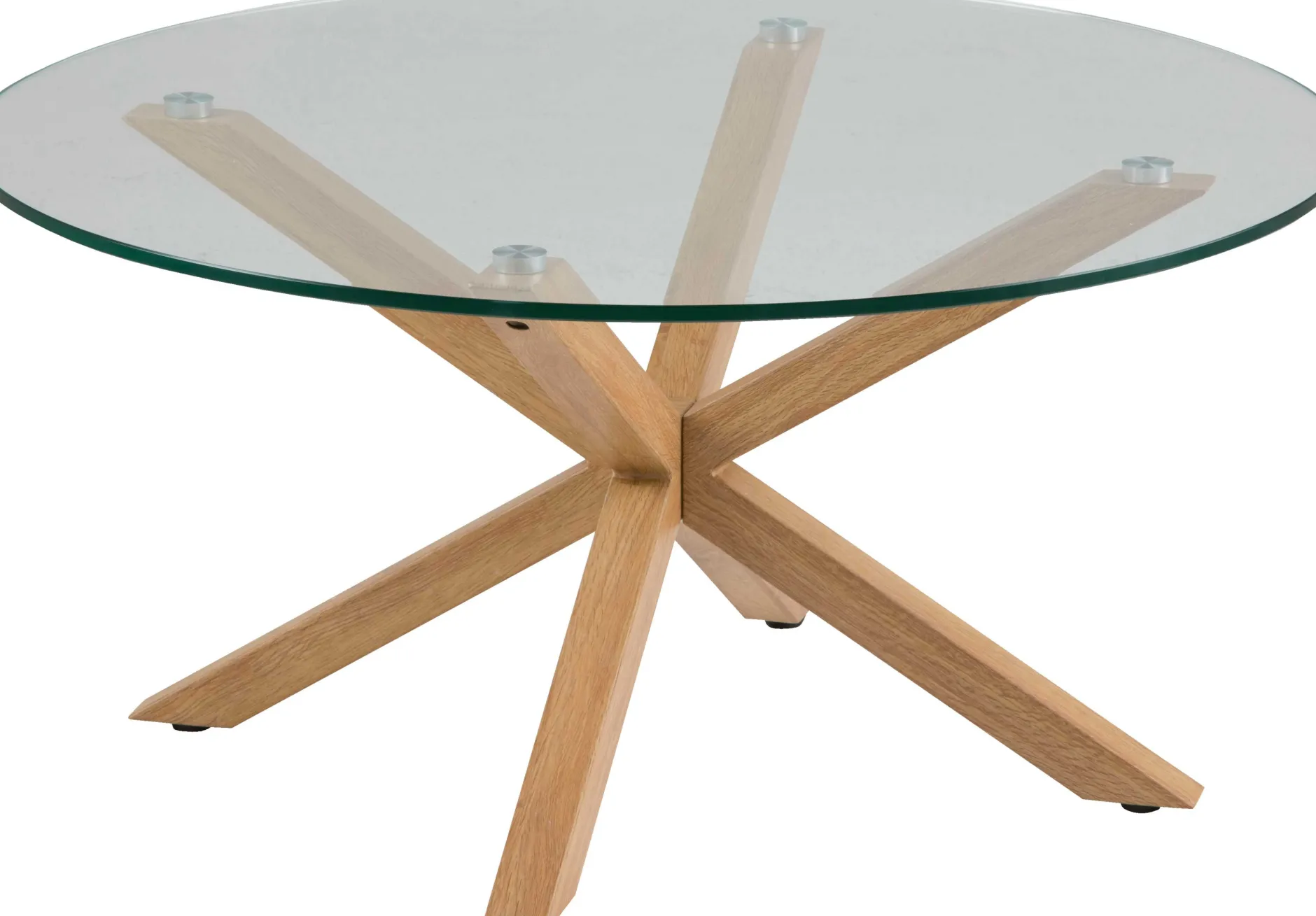 Couchtisch Hennie ø82cm - Eiche Dekor