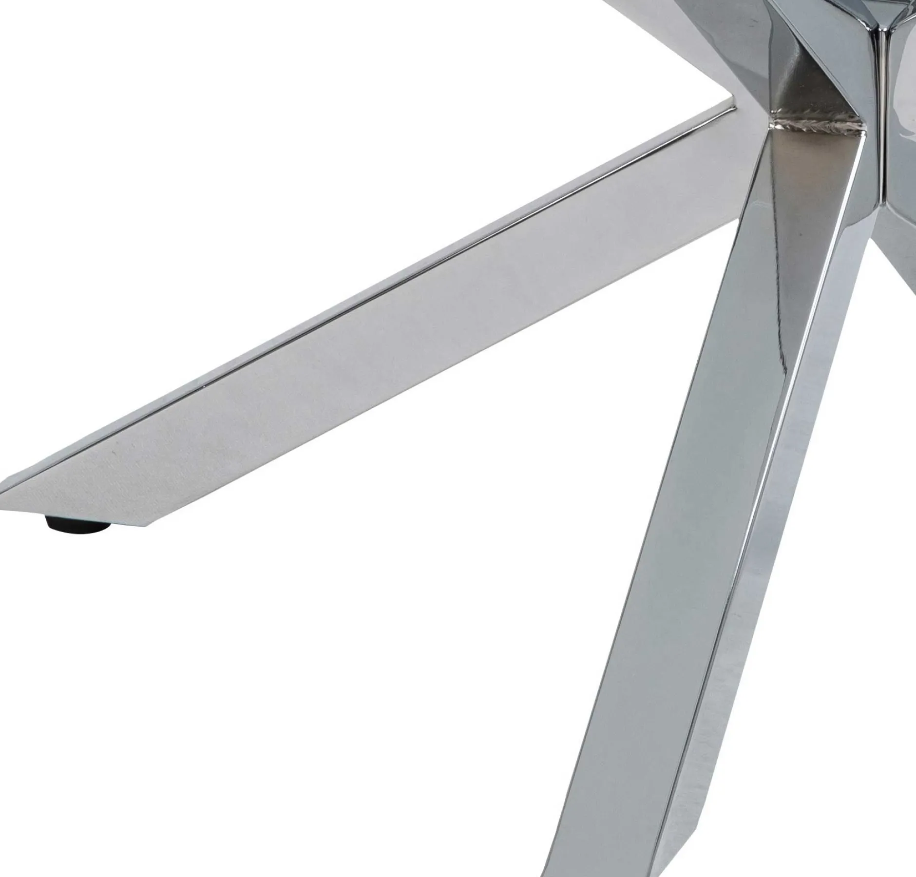 Couchtisch Hennie ø82cm - Tischplatte aus Glas
