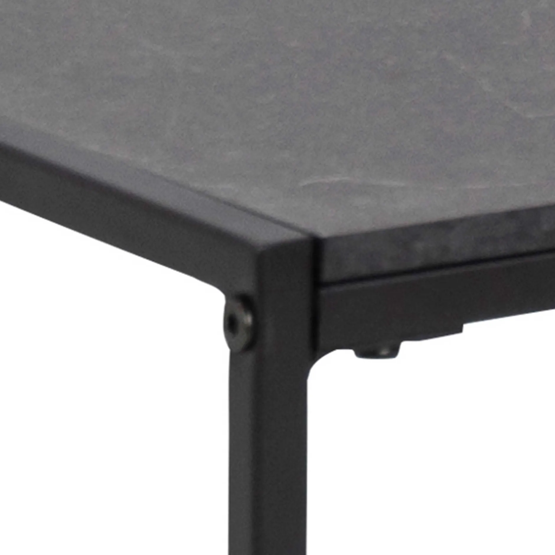 Couchtisch Inacio 80x80 - schwarz