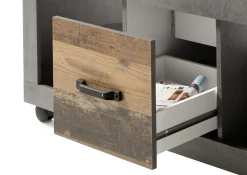 Couchtisch Indus 115cm mit 2 Schubladen - Beton