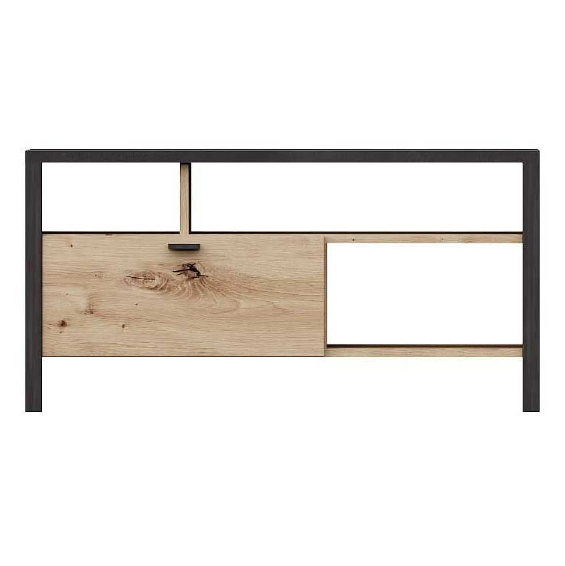 Couchtisch In-Loft 95x59 industriell - Eiche alt
