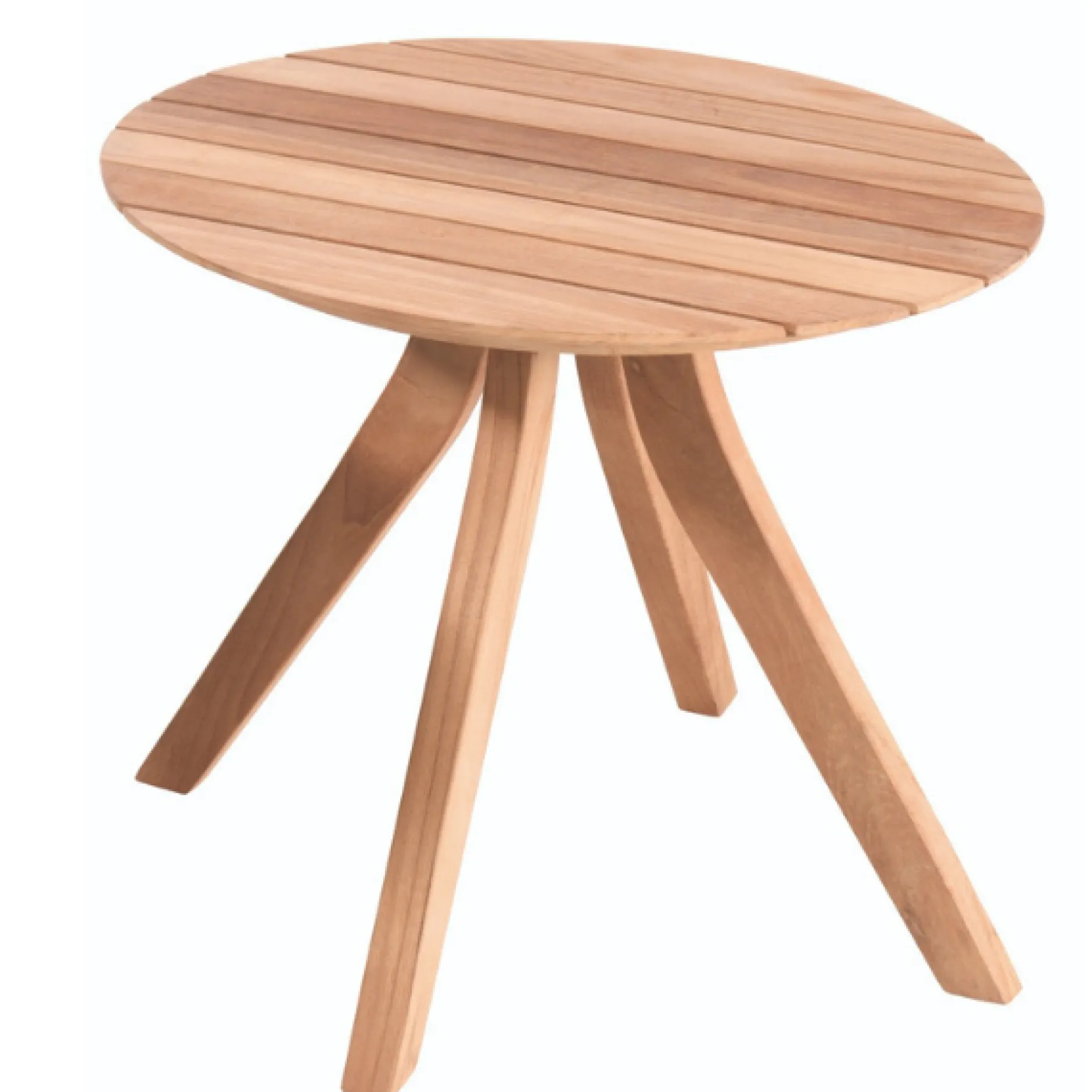 Couchtisch Janeiro 60cm Gescova - Teakholz Braun