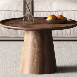Couchtisch Juliana | Ø65 x 40 cm | Mangoholz