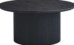 Couchtisch Lagos | Ø80 x 38 cm | Dunkelbraun
