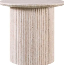 Couchtisch Lagos - Ø50x46cm - Travertin