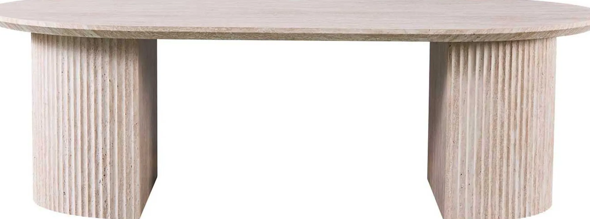 Couchtisch Lagos - 120x70x38cm - Travertin