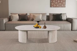 Couchtisch Lagos - 120x70x38cm - Travertin