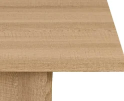 Couchtisch Litar - 125x65x42cm - Eiche Dekor