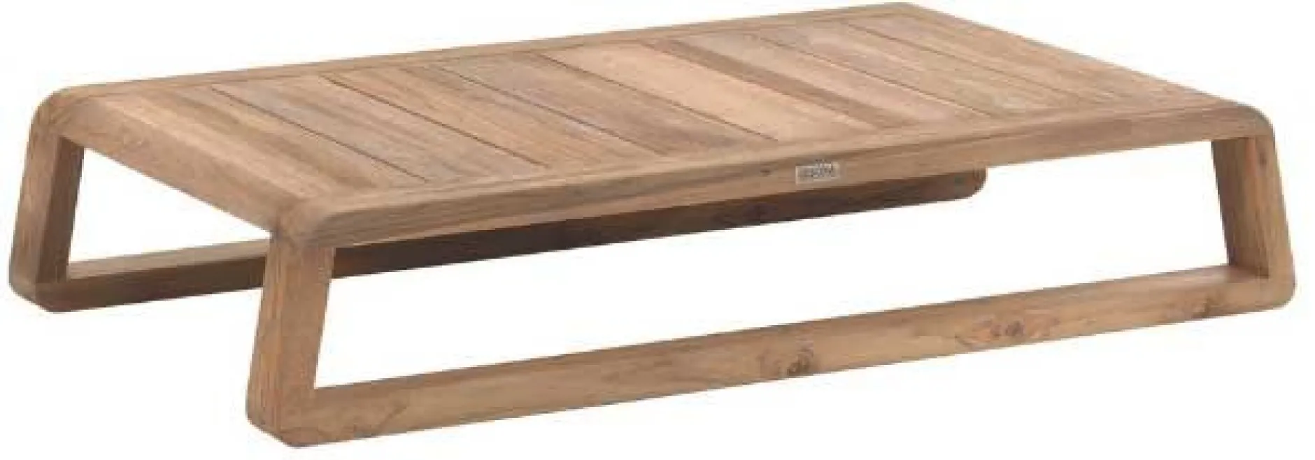 Couchtisch London Gescova - Teakholz - 140x80cm - Braun