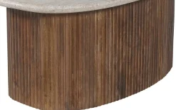 Couchtisch Louis | 90 x 55 x 40 cm | Travertin Beige