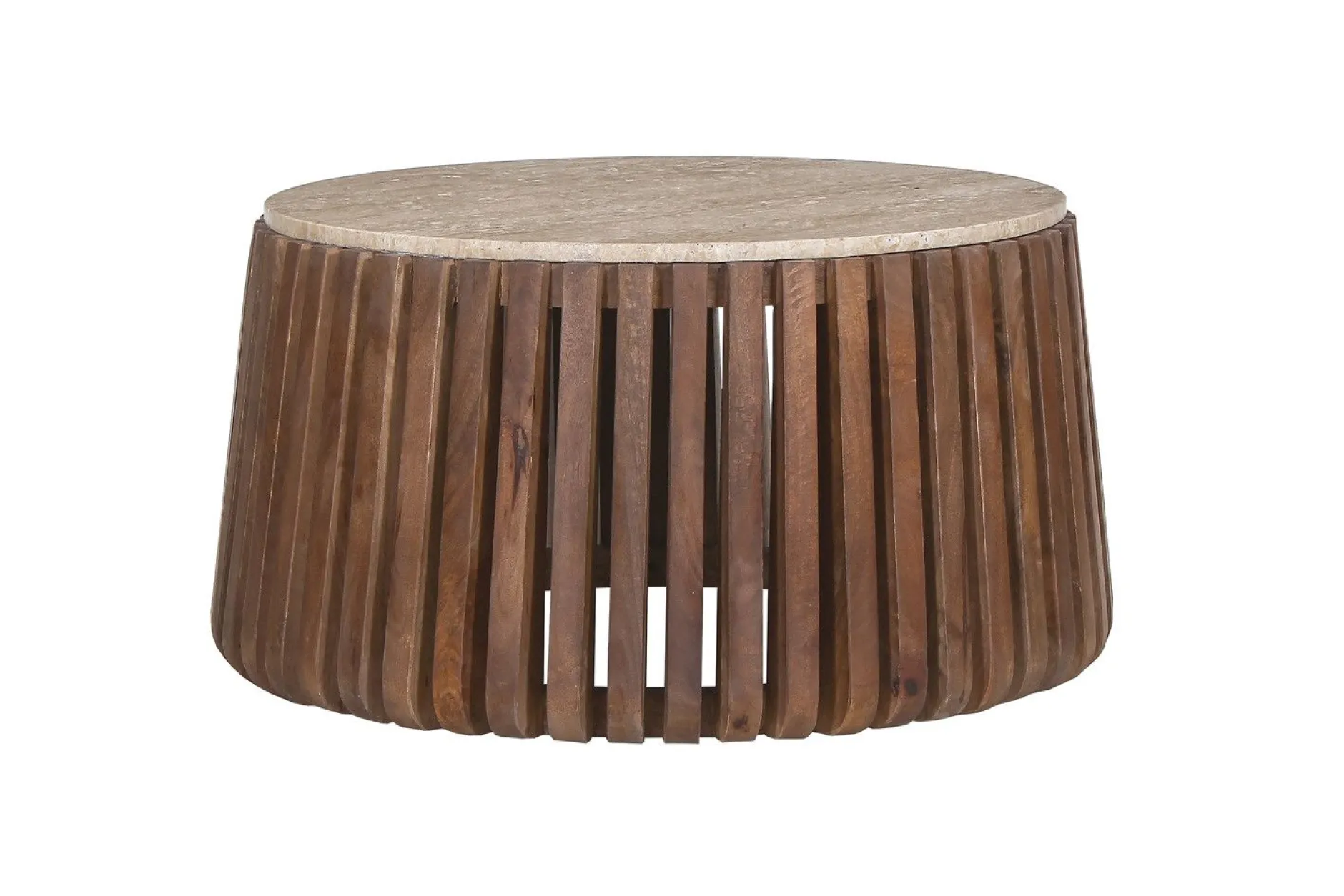 Couchtisch Lucce | Ø70 x 40 cm | Mangoholz