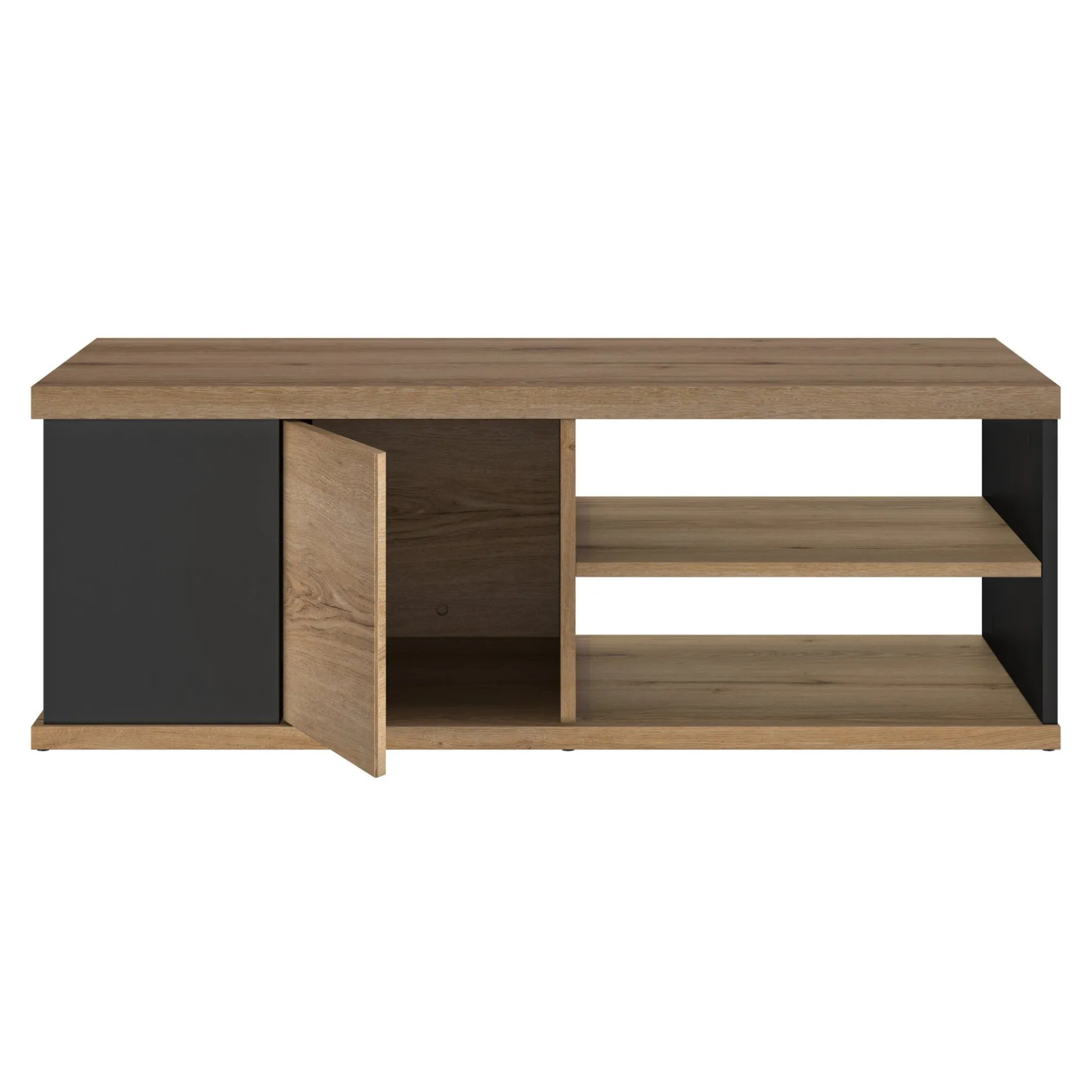 Couchtisch Magda | 110 x 60 x 40 cm | Brown Matte Black