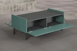Couchtisch Melton | 110 x 60 x 44 cm | Anthrazitblau